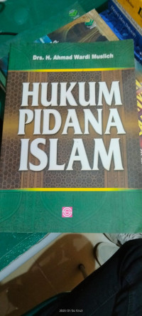 HUKUM PIDANA ISLAM