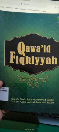 Qawaid Fiqhiyyah