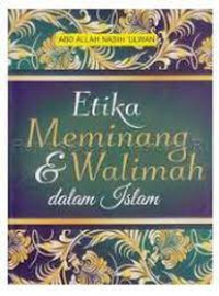 Etika Meminang & Walimah dalam islam