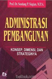 Administrasi Pembangunan