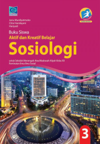 BUKU SISWA SOSIOLOGI 3 : KELAS XII
