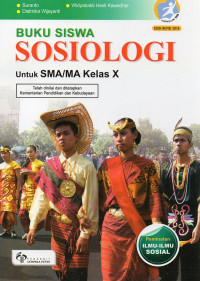 Sosiologi : Kelas X